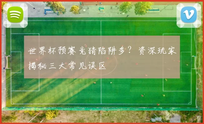 世界杯预赛竞猜陷阱多?资深玩家揭秘三大常见误区