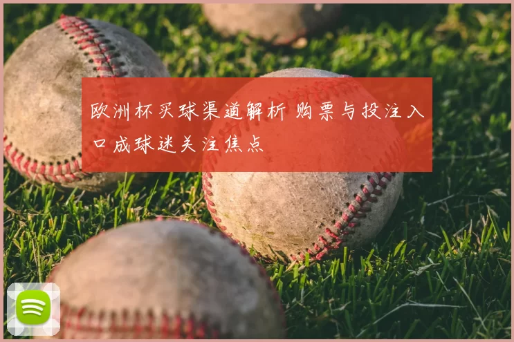 欧洲杯买球渠道解析 购票与投注入口成球迷关注焦点