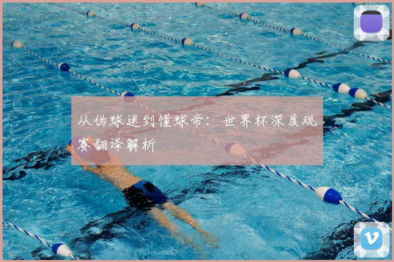 从伪球迷到懂球帝：世界杯深度观赛翻译解析